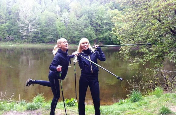 Oksana Pikul ir Skaistė Steikūnaitė (dešinėje)