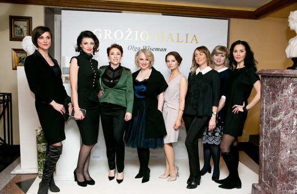 Knygos „Grožio galia“ pristatymo akimirka