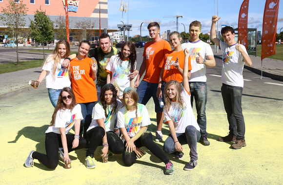 „The Color Run Vilnius“ bėgimas
