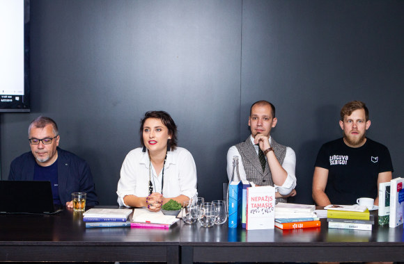 Literatūros ir meno festivalio „Open Books“ pristatymas/Pauliaus Peleckio/„Žmonės Foto“ nuotr.