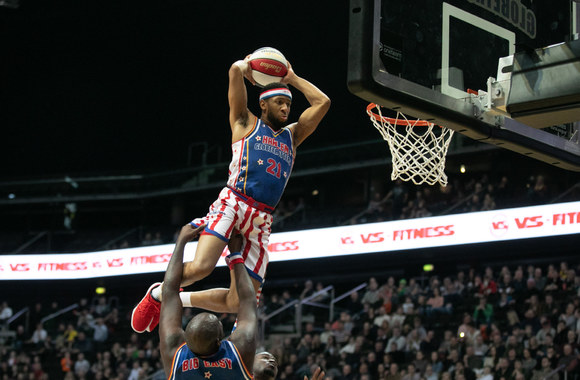 Krepšinio šou „The Original Harlem Globetrotters“/Teodoro Biliūno nuotr.