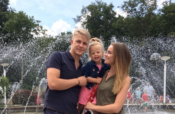 Paulius Bagdanavičius su šeima