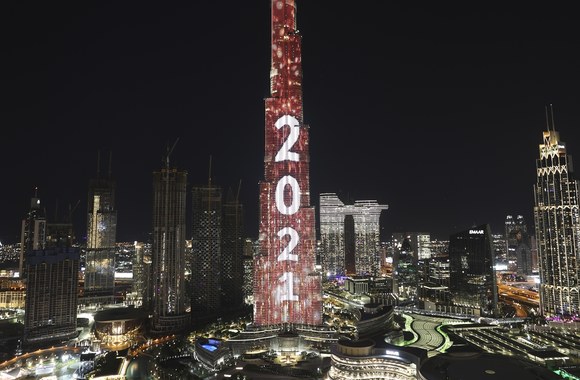 2021-ųjų sutikimas Dubajuje