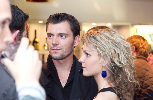 Tadas Rimgaila (centre)