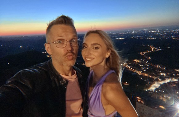 Gediminas Žilinskas ir Beatričė Brusokaitė / Asmeninio albumo nuotr.