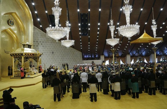 Karališkos vestuvės Brunėjuje