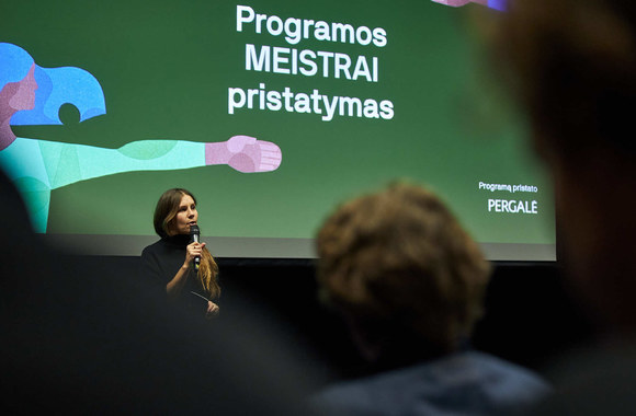 „Kino pavasario“ „Meistrų“ pristatymo vakaras /  Audriaus Solomino nuotr.