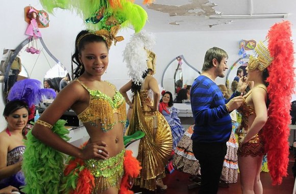 Grožio konkurso akimirka