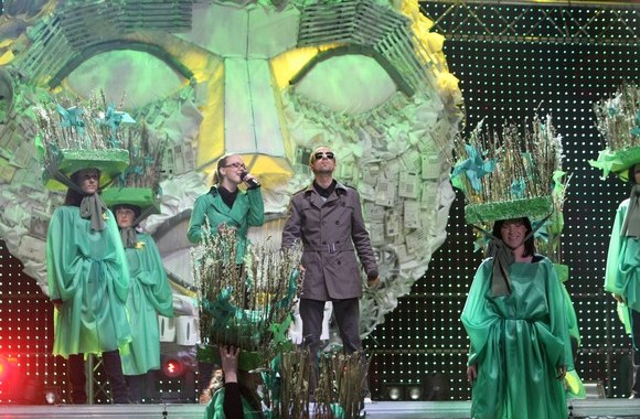 Koncerto „Darom 2010“ akimirka