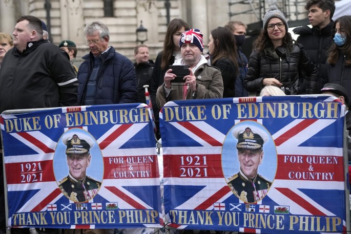Princo Philipo atminimo ceremonija Londone / „Scanpix“ nuotr.

