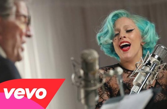 VIDEO kadras: Pirmoji Tony Bennetto ir Lady Gagos daina „The Lady Is a Tramp“, pristatyta 2011-aisiais