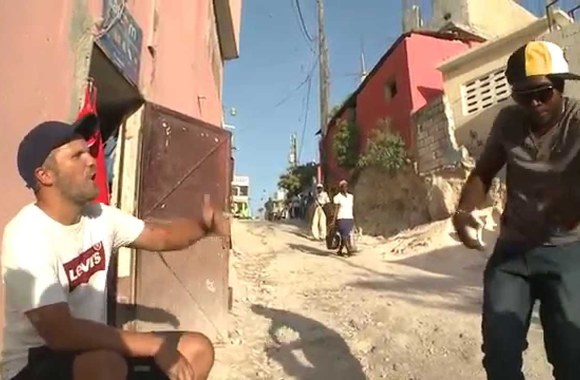 VIDEO kadras: Specialiai iš Haičio: pamatykite, kokį muzikinį pasirodymą surengė Giedrius Savickas