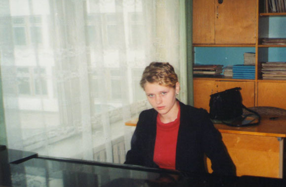 Agnė Grudytė-Guobienė 2000 m. 