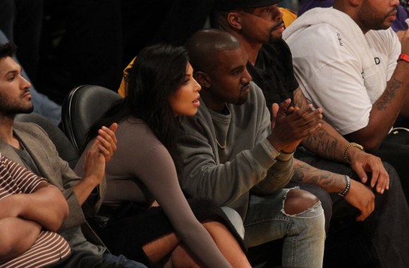 Kim Kardashian ir Kanye Westas