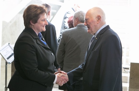 Loreta Graužinienė ir Valdas Adamkus