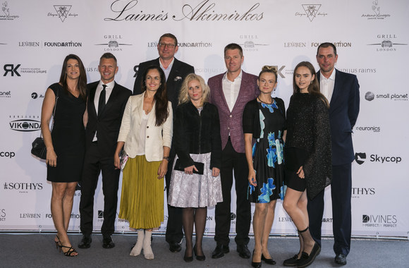 Rimanto Kaukėno labdaros vakaro svečiai