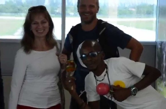 VIDEO kadras: Pirmieji įspūdžiai iš misijos Haityje