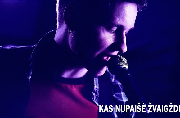 VIDEO kadras: KAS NUPAIŠĖ ŽVAIGŽDES - Atidaryk duris (2014)