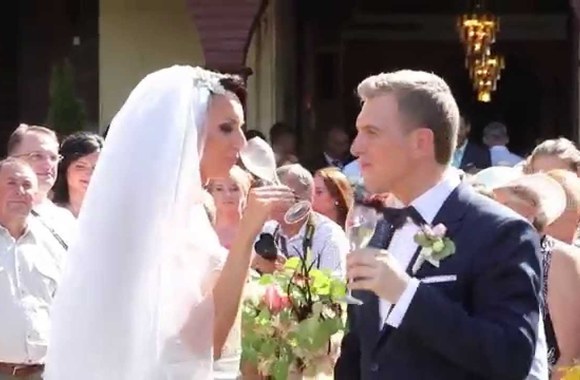 VIDEO kadras: Katažinos ir Deivydo Zvonkų vestuvės 20140726