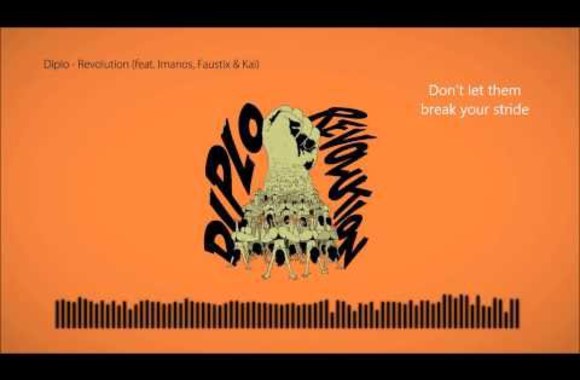 VIDEO kadras: Diplo feat. Imanos, Faustix & Kai - Revolution (HD Lyrics)