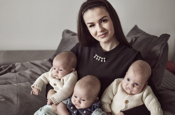 Simona Lipnė su vaikais