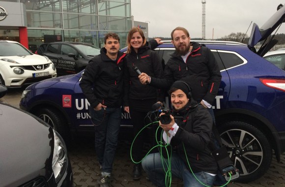 Leonardas Pobedonoscevas su Unlockvilnius.lt komanda