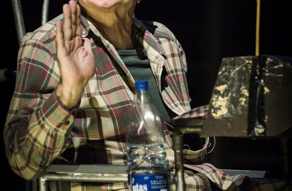 Akimirkos iš spektaklio „Išvarymas“