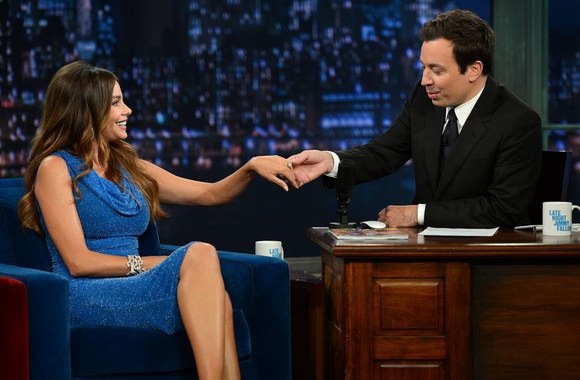 Sofia Vergara ir Jimmy Fallonas
