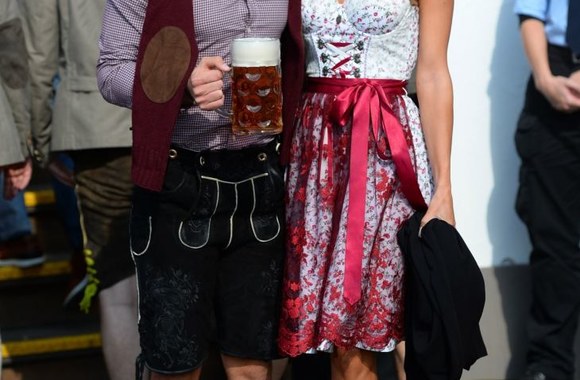 Mario Götze ir Ann-Kathrin Brommel