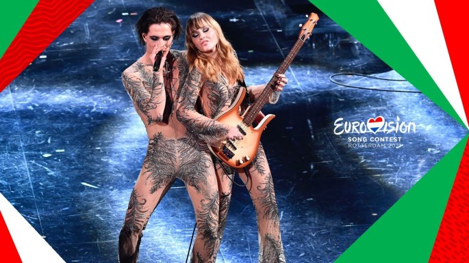 Italijos roko grupė „Måneskin“ /  „Eurovision Song Contest“ socialinių tinklų nuotr.