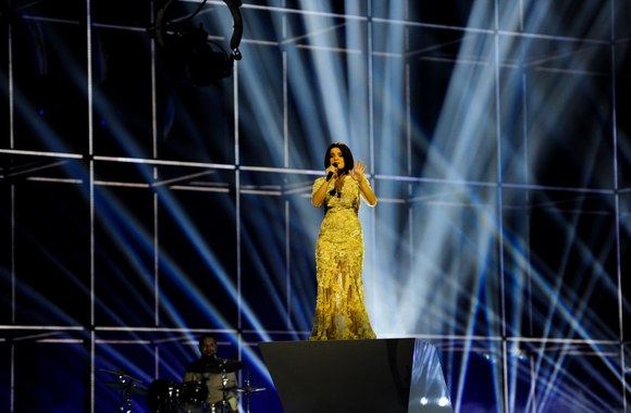 Albanijos atstovė Hersi