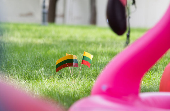 Renginio Prezidentūroje akimirka