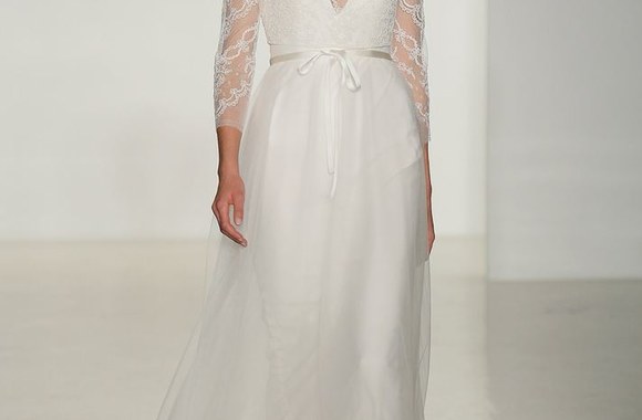 Vestuvinė suknelė iš „Amsale“ 2014-ųjų rudens kolekcijos