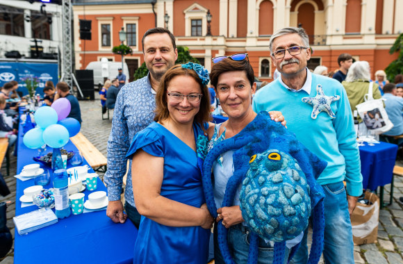 Klaipėdoje vyko „Mėlynoji vakarienė“ / Domo Rimeikos nuotr.
