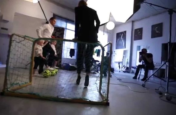 VIDEO kadras: Vaidos ir Deivido Česnauskių fotosesija žurnalui \"Žmonės\"