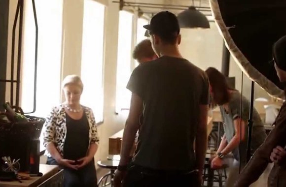 VIDEO kadras: Agnės Grigaliūnienės fotosesija žurnalui \"Žmonės\"