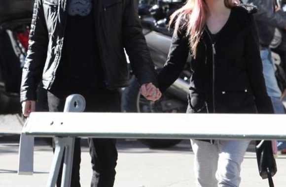 Avril Lavigne ir Chadas Kroegeris