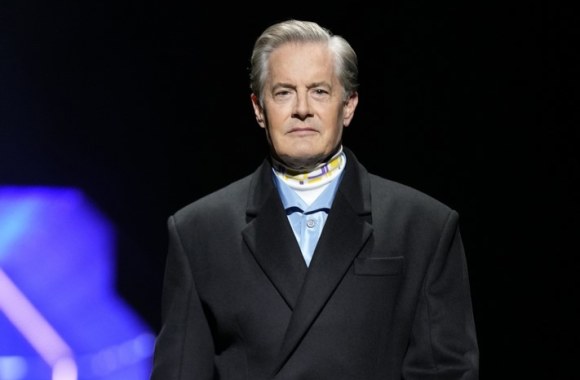 Aktorius Kyle'as MacLachlanas „Prada“ kolekcijos pristatyme / „Scanpix“ nuotr.