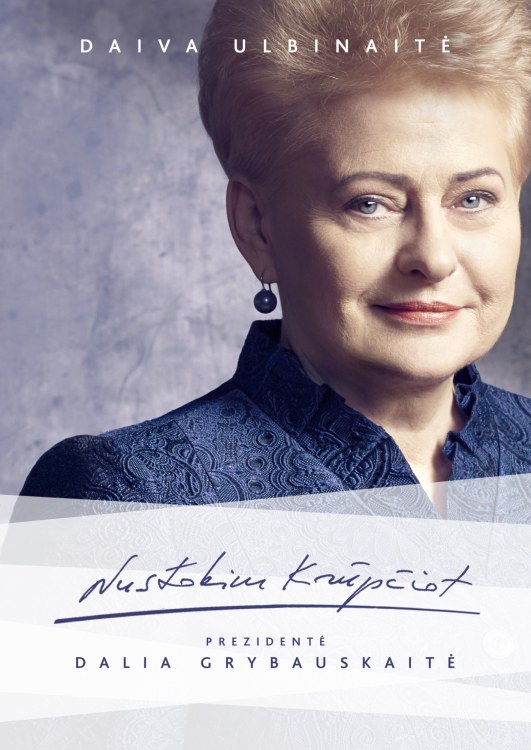 Knygos apie Dalią Grybauskaitę viršelis