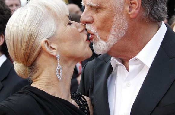 Helen Mirren su vyru Tayloru Hackfordu