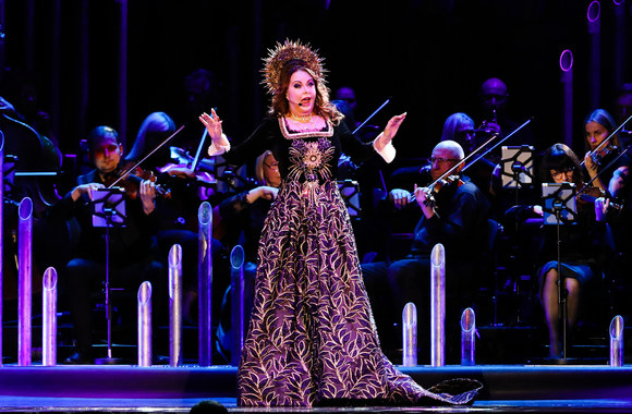 Sarah Brightman koncertas Kauno „Žalgirio“ arenoje/Teodoro Bili8nas/ „ŽMONĖS Foto“ nuotr.