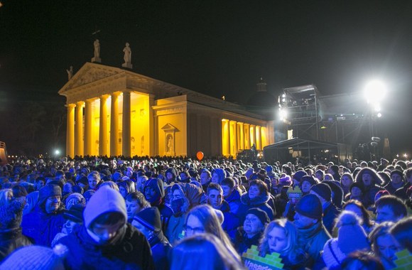 Koncertas GELTONA. ŽALIA. RAUDONA