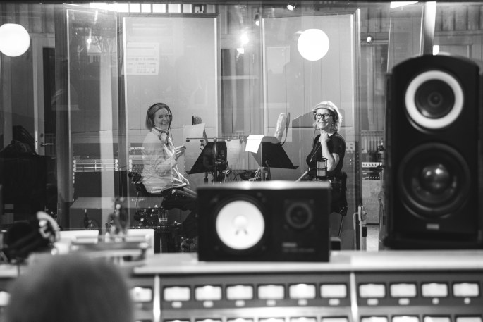 ABBA įrašų studijoje / Ludvigo Anderssono nuotr.