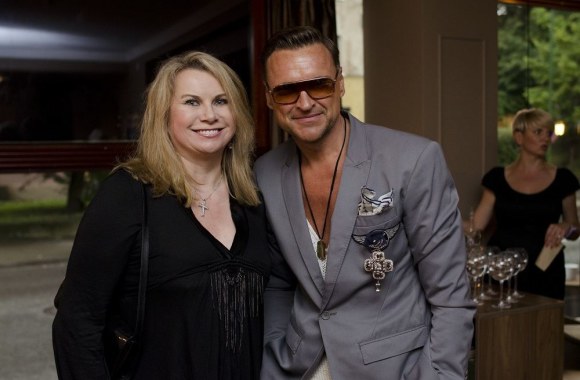 Žilvinas Grigaitis su žmona Elle