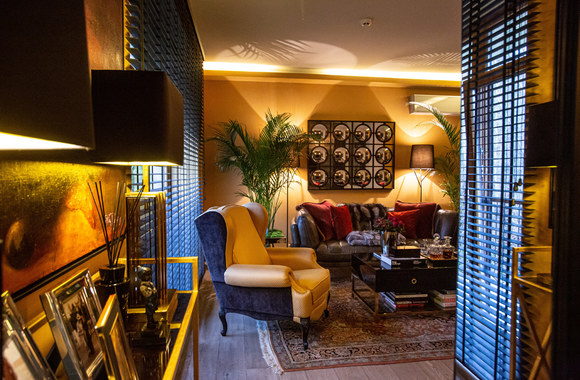 Sergejaus Troščenkovo namų interjeras/Gretos Skaraitienės/„ŽMONĖS Foto“ nuotr.