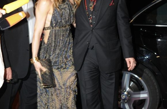 Johnny Deppas ir Vanessa Paradis (2010 m.)