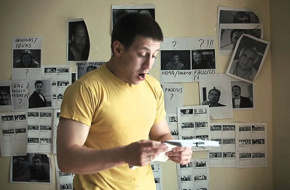 VIDEO kadras: Aktorių atranka 2. Filmas \"Traukinio apiplėšimas, kurį įvykdė Saulius ir Paulius\"