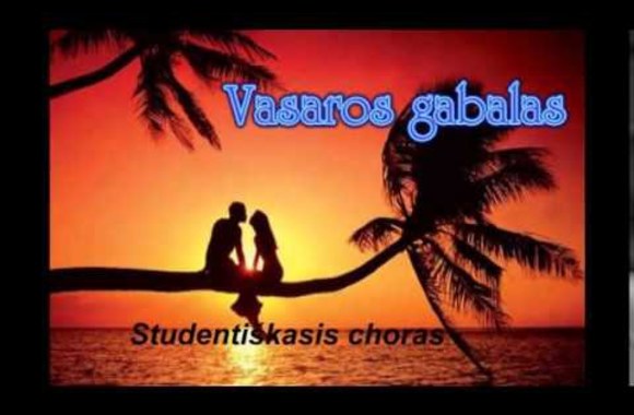 VIDEO kadras: Studentiškasis choras - Vasaros gabalas