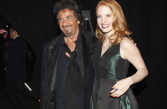 Alas Pacino ir Jessica Chastain