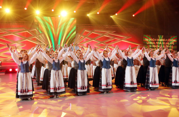 Akimirka iš projekto „Kadagys“ finalo